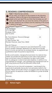 Check spelling or type a new query. D Reading Comprehension Task 1 Read The Text Carefully As You Read Try To Figure Out The Brainly Co Id
