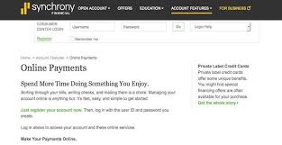 Synchrony Bank Bill Pay Login To Mysynchrony Com Paying Bills Bank Bill Credit Card Offers