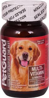 Petguard Multi Vitamin And Mineral For Dogs 50 Tablets Vitacost