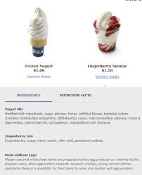 eat at ice cream or frozen yogurt s
