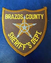 Brazos County Texas Sheriff Police Shoulder Patch Tx Police Patches Brazos County Texas Police