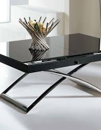 For those in smaller spaces, such as apartments or lofts, opt for a round coffee table that complements the loveseat instead. Small Table Glass Lift Expand Furniture Coffee Table Furniture Coffee Table To Dining Table Cool Coffee Tables