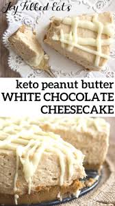 Keto Peanut Butter Cheesecake No Bake Low Carb Gluten Free In 2020 Chocolate Peanut Butter Cheesecake Peanut Butter Cheesecake Savoury Cake