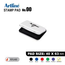 Jual tinta flash waterproof literan tinta flash anti air media plastik di tokopedia ∙ promo pengguna baru ∙ cicilan 0% ∙ kurir instan. Artline Stamp Pad No 00 No 0 No 1 No 2 Black Blue Red Shopee Malaysia