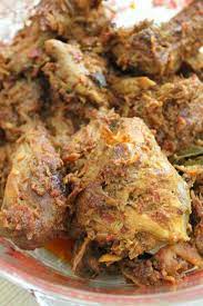 Azie Kitchen Rendang Ayam Kampung Dara Organik Yang Sangat Sedap Lauk Makan Malam Resep Ayam Resep Makanan
