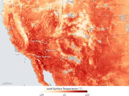 The region has heated up. Heat Broils The American Southwest