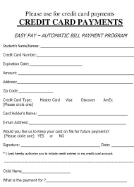 27 Credit Card Authorization Form Template Download Pdf Word Credit Card Payment Receipt Template Credit Card