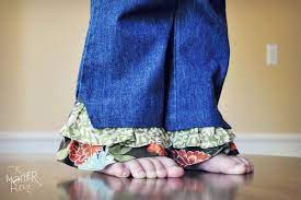 Featured Ruffle Cuff Pants Tutorial Pants Tutorial How To Make Jeans Sewing Tutorials