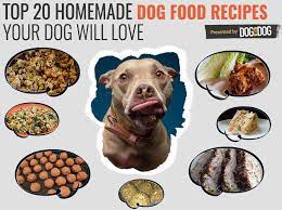 Top 20 Healthy Homemade Dog Food Recipes Your Dog Will Love Dog Food Recipes Homemade Dog Food Raw Dog Food Recipes