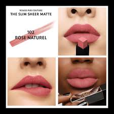 Yves Saint Laurent Rouge Pur Couture The Slim Lipstick Ysl Lipstick Sheer Matte In 2020 Revlon Lippenstift Dior Lippenstift
