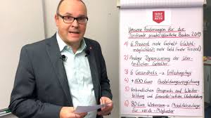 Ver Di Unsere Forderungen Fur Die Tarifrunde 2019