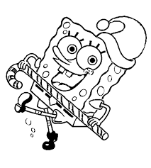 Patrick Spongebob Color Page Cartoon Characters Coloring Pages Printable Christmas Coloring Pages Spongebob Coloring Merry Christmas Coloring Pages