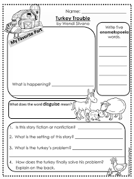 Turkey Trouble Activity Sheet Print Go Turkey Trouble Activities Thanksgiving Activities For Kindergarten Thanksgiving Lessons