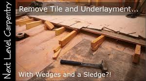 This method only measures the thickness of the floor covering. How To Remove A Really Difficult Subfloor Protradecraft