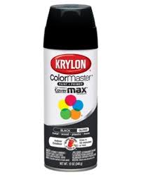 I do a final wash a black to tone back the highlights, deepen the recesses, and smooth the brush strokes. Colormaster Paint Primer Krylon