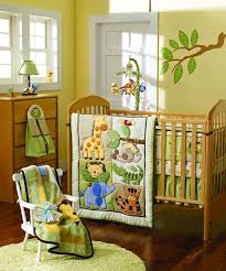 Expertly made with our signature quality and plush. Safari Or Junngle Themed Nursery Classic Attractive Nursery Decor Ideas With Jungle Safari Theme Girl Crib Bedding Sets Baby Bedding Sets Baby Boy Cribs
