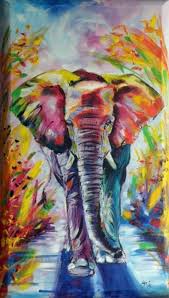 Einfache Acrylmalerei Ideen Fur Anfanger Acrylmalerei Anfanger Einfache Ideen Acrylmalerei Elefant Gemalde Malerei