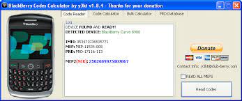 To read the blackberry mep with usb cable (recommended), you can download this software. Blackberry Calculator Home