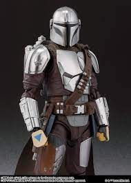 The Mandalorian S H Figuarts Mandalorian In Beskar Armor And Child Figures By Tamashii Nations Updated T Star Wars Cartoon Mandalorian Star Wars Artwork