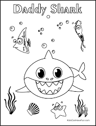 Preschool coloring pages and worksheets are a good way to go. Pin On Free Baby Shark Printables Worksheets Diy S