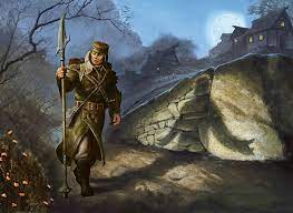 Doomed Traveler Lars Grant West Art Mtg Art Fantasy Artwork