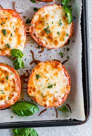 Pomodori Al Forno Con Mozzarella E Parmigiano Pomodori Al Forno Con Formaggio