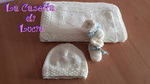 Cappellino di lana per bambini. Cappellino Neonato Trilli Ai Ferri La Casetta Di Lucia