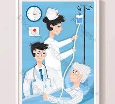 21 Gambar Kartun Lansia Perawat Dokter Kartun Melihat Lansia Rumah Sakit Pemeriksaan Download Pekerja Perawatan Festival Anime Fictional Characters Corona