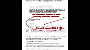 Der füllfederhalter schreibt gut, schlecht. Unterschrift Tricks Der Sogenannten Behorden