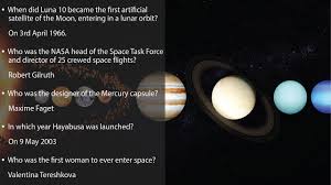 Use it or lose it they say, and that is certainly true when it comes to cognitive ability. 75 Space Trivia Questions And Answers