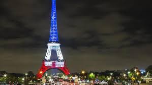 The structure was built between 1887 and 1889 as the entrance arch for the exposition universelle. Eiffel Tower Lit Up In French Colors For Paris Terror Victims
