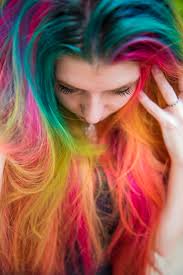 2.8 out of 5 stars with 4 ratings. Rainbow Hair Multi Colored Hair Manic Panic Dye Hard Lizzy Davis