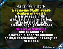 Lustige Spruche Leben Aufm Dorf Was Meine Stadtfreunde Facebook