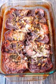 Whisk honey, brown sugar, soy sauce, garlic, and butter together in a bowl and pour over the pork chops in the baking dish. Pin On Pork