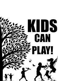 Outdoor play to keep kids busy and having fun outside. Kids Can And Can T Play Door Printables 700 N Cottage