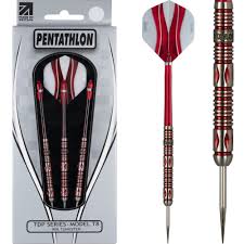 This item 10 pack of pentathlon hd150 dart flights: Pentathlon Darts Steel Tip Tdp Series T8 Darts Corner