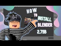 How To Install Blender 2 79b In 2020 Youtube