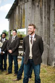 Rustic Groom Attire For Country Weddings Wedding Estates Traditionally, the groomsmen wear attire that's the same as or similar to that of the groom, but it's up to you. rustic groom attire for country