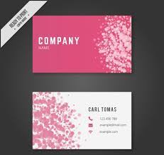 99 people downloaded them last week! 25 Free Pink Business Card Templates For Download Designyep Free Business Card Templates Free Printable Business Cards Pink Business Card