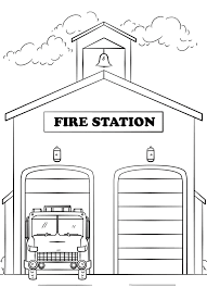Official instagram of kidz station. Fire Station Coloring Page Free Printable Coloring Pages For Kids
