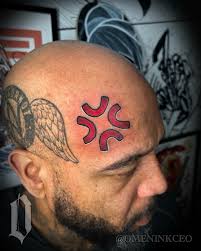 An angry mark from anime right