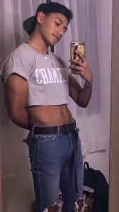 Verishop neon blonde vixen front zip crop top $105. Male Crop Top Ropa De Hombre Ropa Trucos De Moda