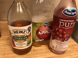 Best Way To Drink Acv 1 Cup Apple Juice 2tbs Cranberry Juice 1tsp Acv Can T Even Taste The Vinegar Vinegar Drinks Unsweetened Tasting