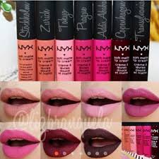 Neither lipstick nor lip gloss, this matte lip cream is a new kind of lip color that goes on silky smooth and sets to a matte finish. Nyx Soft Matte Lip Cream Shopee Malaysia