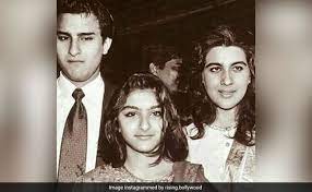 Saif ali khan is the son of iconic cricketer late mansoor ali khan pataudi and veteran actress sharmila tagore. Saif Ali Khan Amrita Singh And Little Soha Once Upon A Time In Bollywood