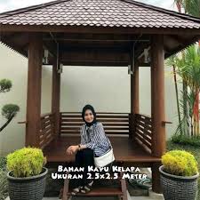 Koleksi galeri desain rumah 4 x 10 terunik tech desain. Jual Gazebo Minimalis Depan Rumah Madiun Murah Terbaik 085227486411