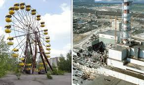 (pripyat) ukraine / kyyivska / prypyat / pripyat. Chernobyl How Ferris Wheel Was Opened Early To Keep Locals Busy World News Express Co Uk