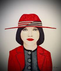 Jacqueline Fernandez Red Theme Photo Post