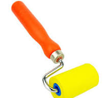 CARTINTS Soft Seam Roller Tool, Safely Install Wallpaper, Vinyl Wrap,  Window Film, with 2.4inch Sponge Roller Head and Comfortable Handle,  7.9inch ...