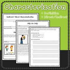 Direct And Indirect Characterization Indirect Characterization Direct And Indirect Characterization Narrative Writing